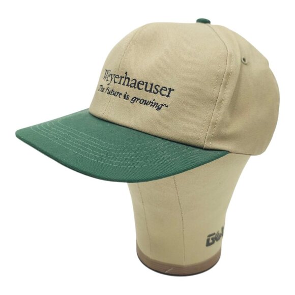 Weyerhaeuser Embroidered Logo Snapback Cap Trucker Baseball Hat K Products - Picture 2 of 14